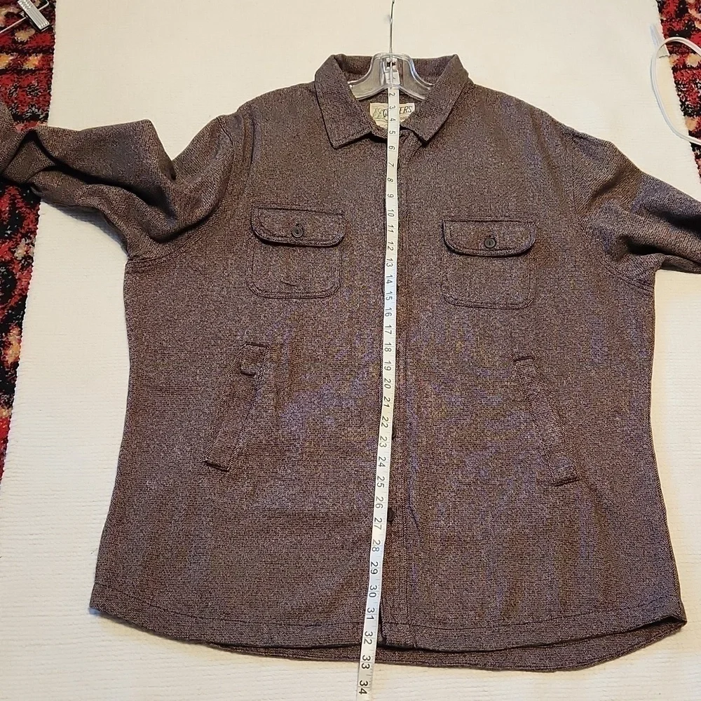 NWOT Grayers Forsythe Melange Overshirt/Shacket sz XXL